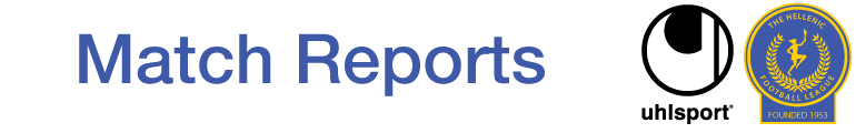 2019/2020 hellenic League Match Report Index